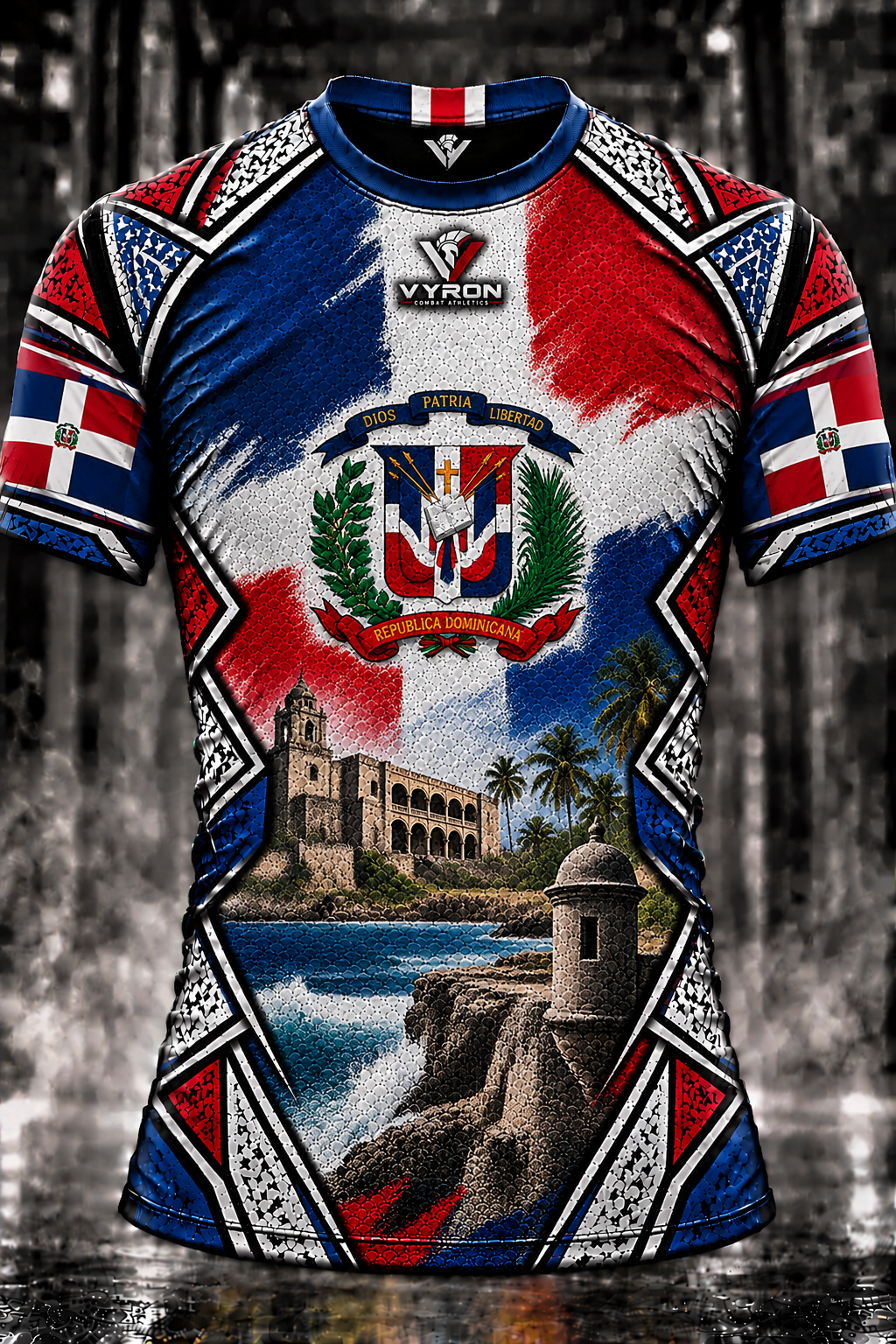 VYRON RASHGUARD - Dominikanische Republik