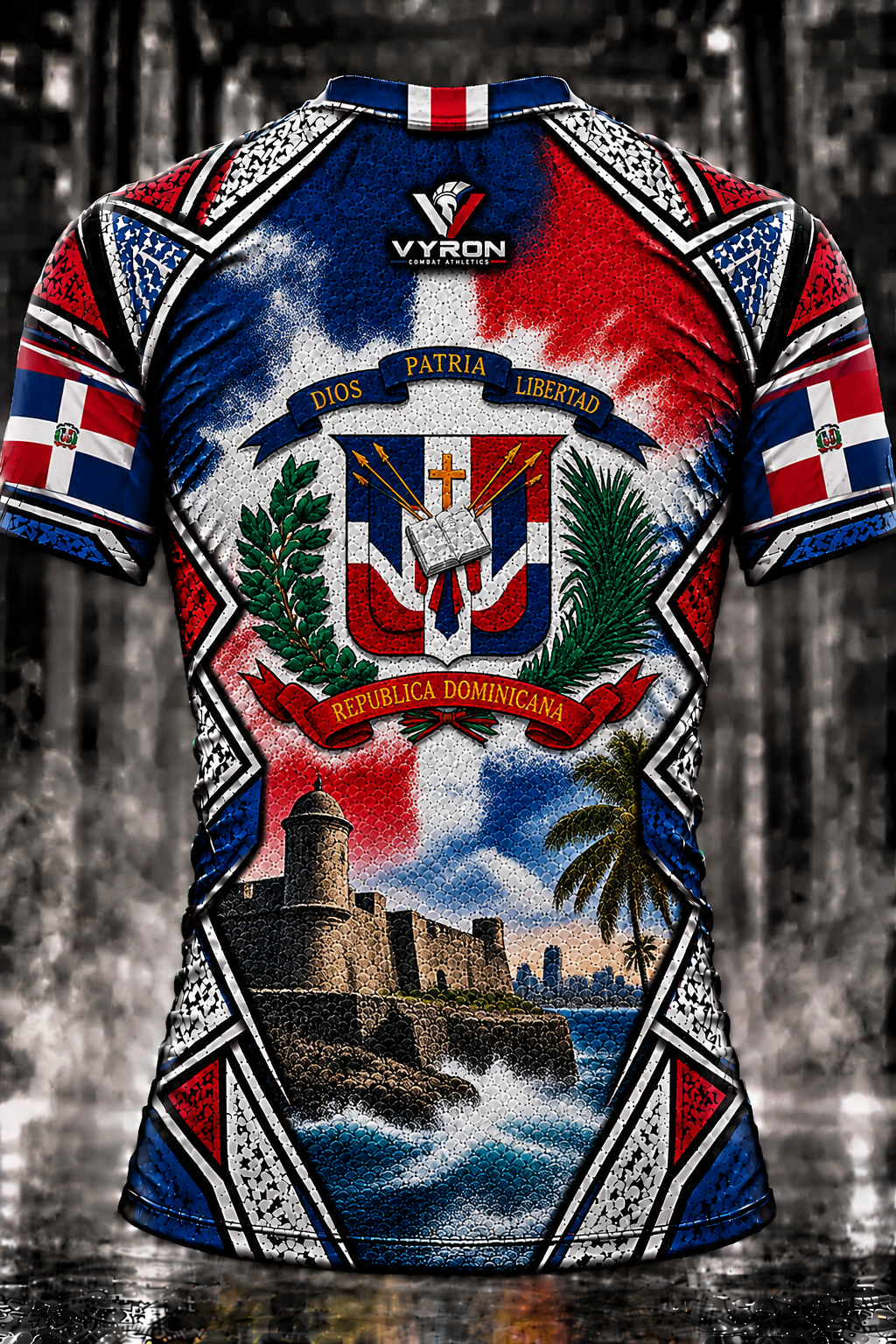 VYRON RASHGUARD - Dominikanische Republik